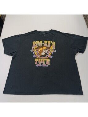 Buc-ees Beaver Tour 1982-2022 Men's Black Short Sleeve Graphic T-Shirt Size 3X